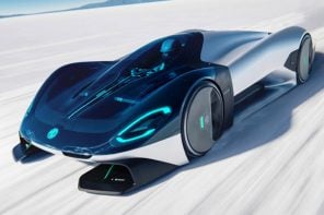 MG EXE181 electric hypercar has an insanely low drag coefficient to hunt down speed records