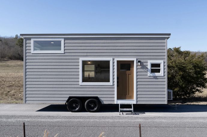 This Towable Tiny Home Has A Distinctive ‘Upside-Down’ Interior Layout