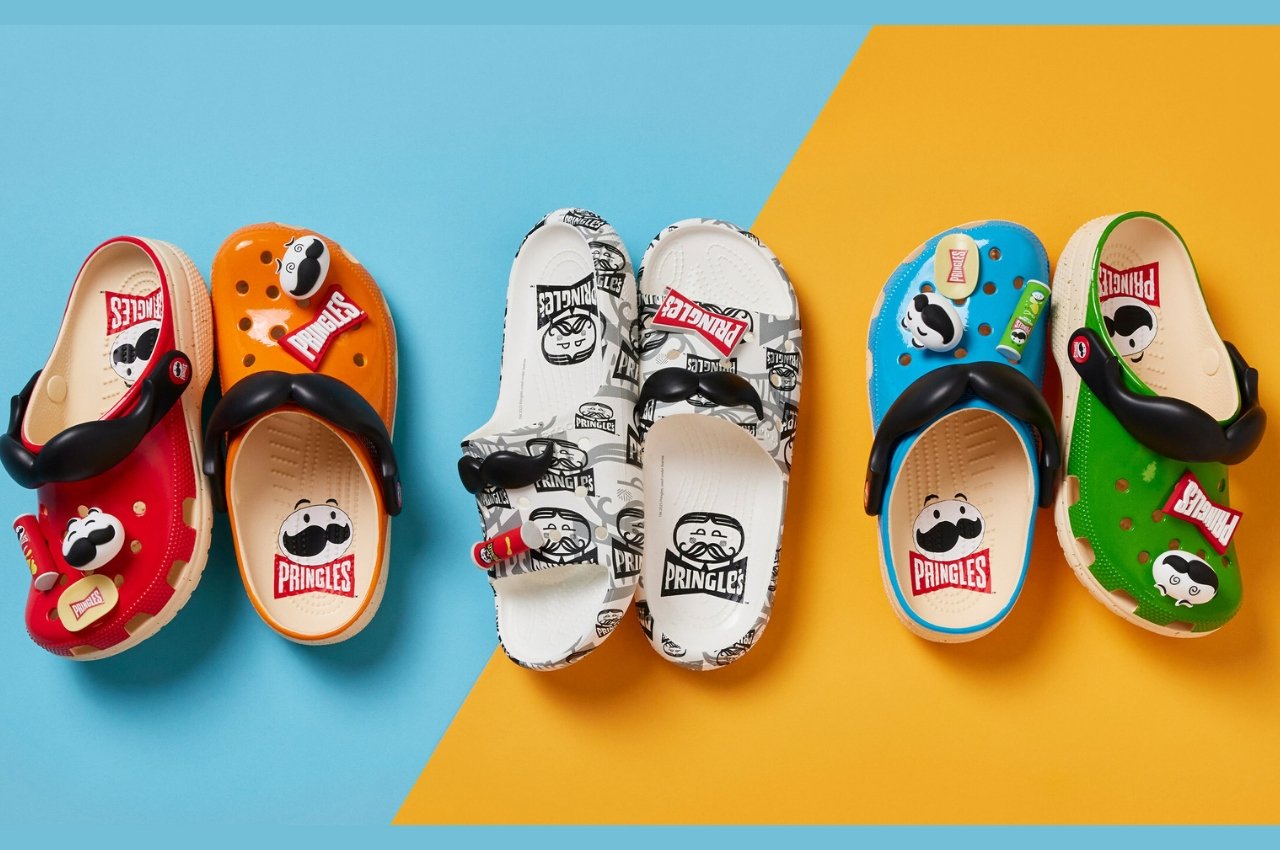 Pringles collaborates with Crocs for unique footwear, accessories, new flavor