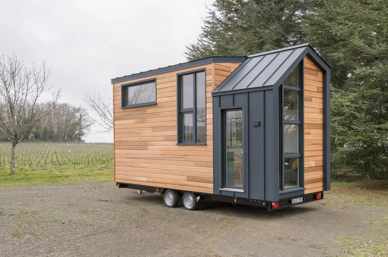Baluchon’s Latest Modern Tiny Trailer Home Has A Quaint And Ingenious Space-Saving Layout