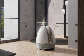 Sleek self-driving air purifier robot can go where it’s needed the most