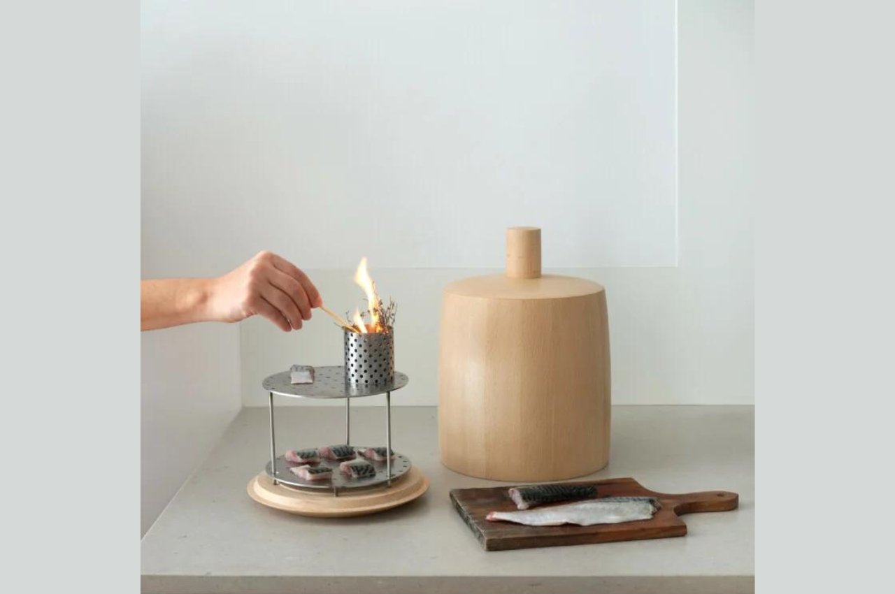 #Sustainable tabletop smoker adds to your dinner aesthetic