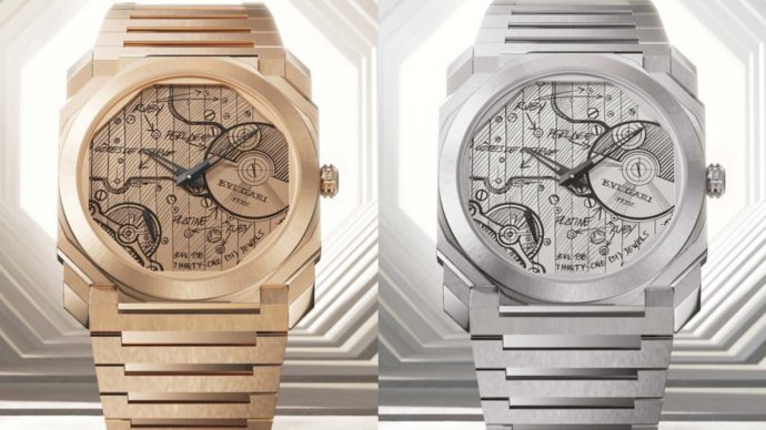 The Octo Finissimo Sketch is a  Masterpiece of Elegance Celebrating 140 Years