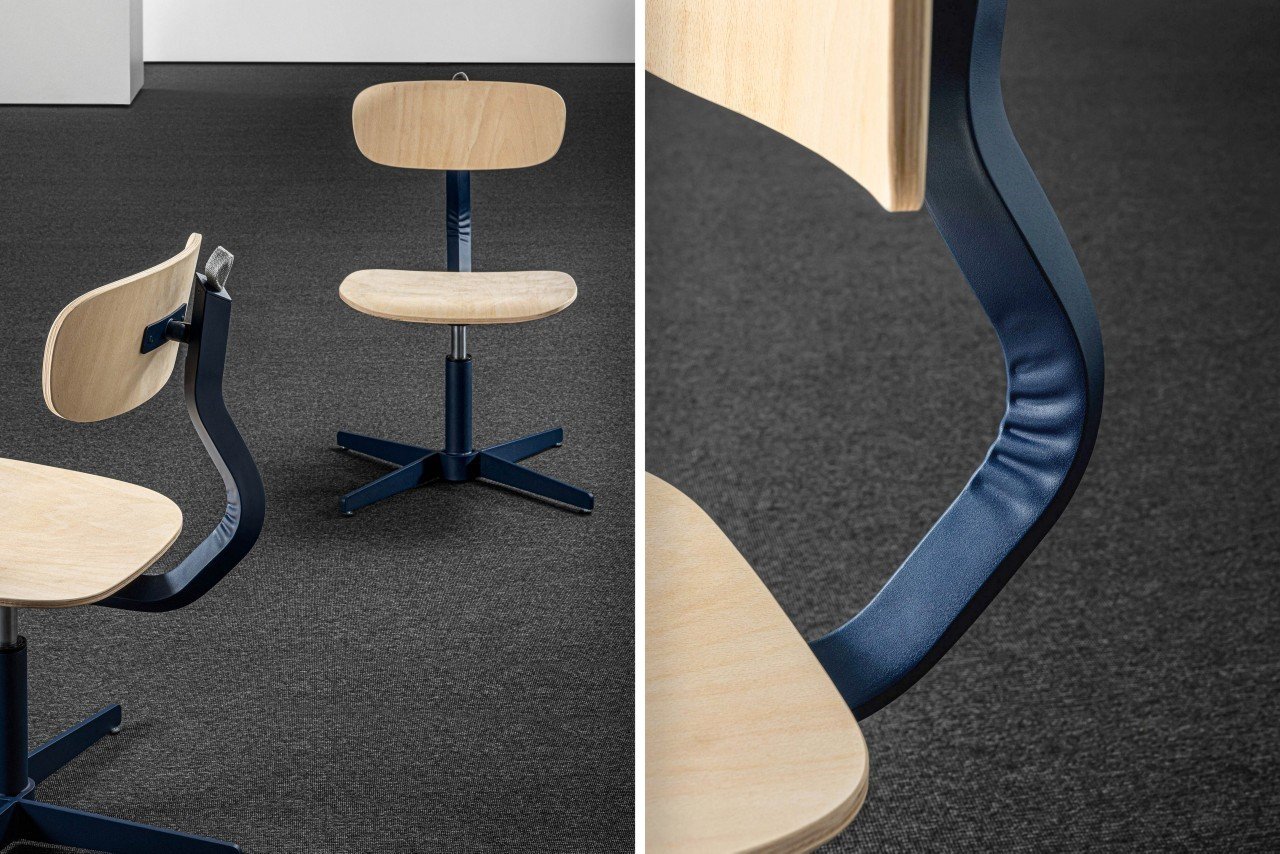 #The Typo Office Chair Is Named After The Intentional Error Or Playful Detail On Its Spine