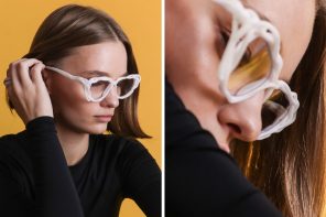 These quirky 3D printed spectacles have a unique sinewy design with no metal hinges