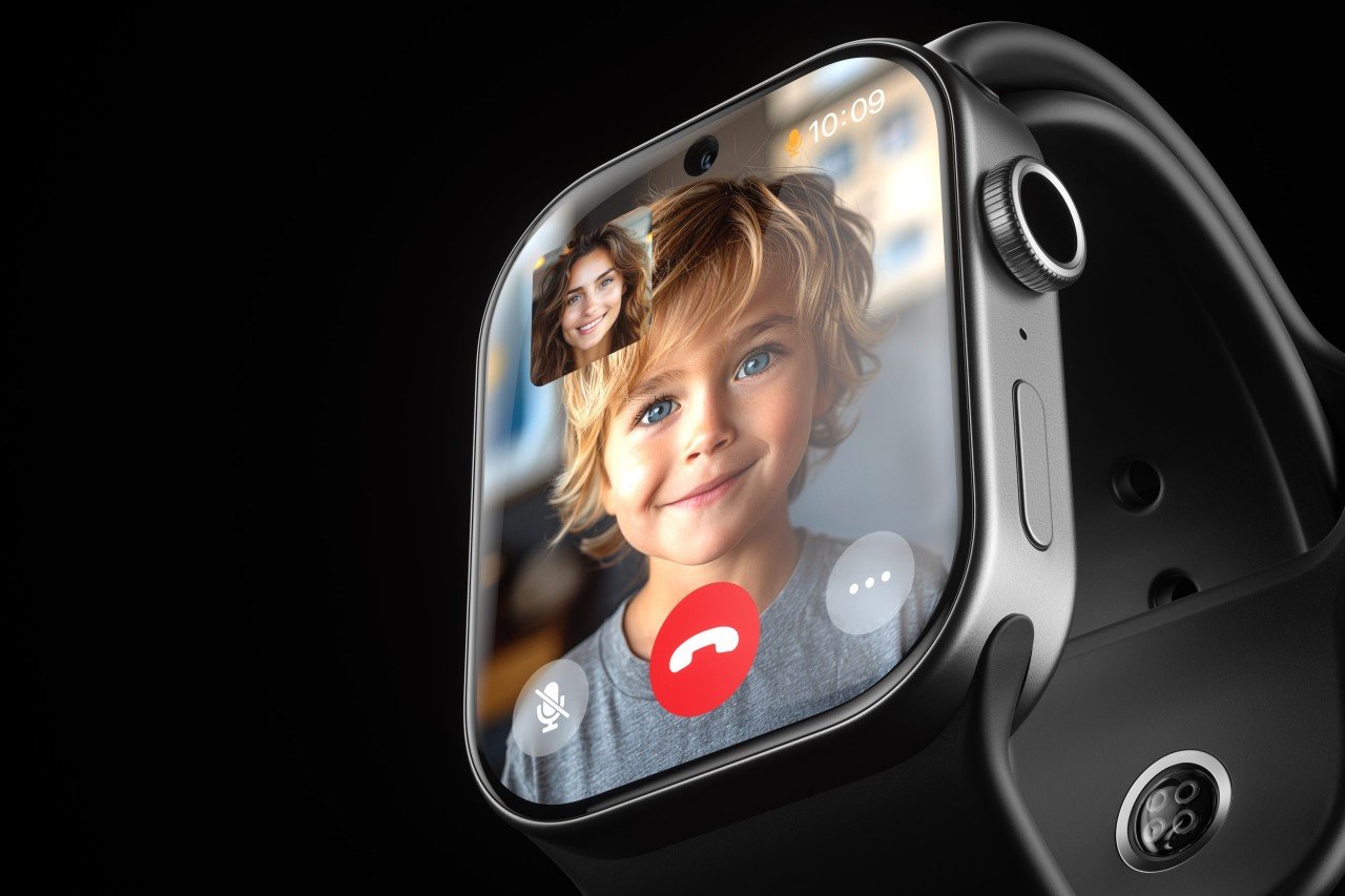 #This 10th Anniversary Apple Watch Concept comes with a camera, edge-to-edge screen, and TouchID