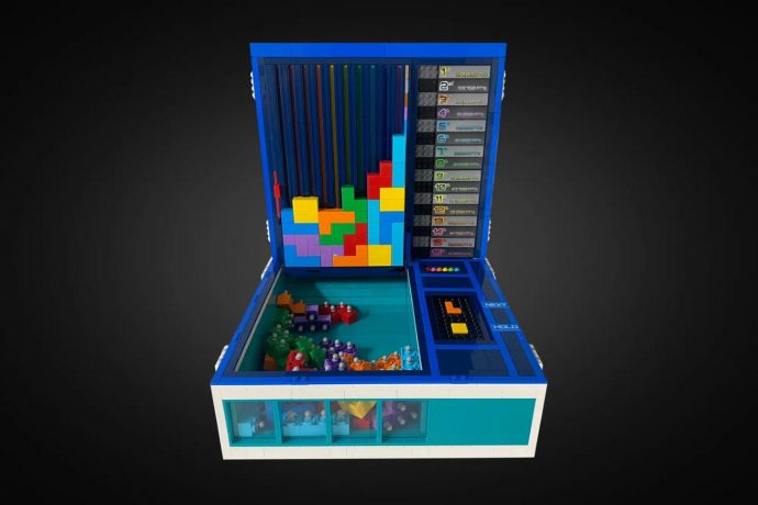 This Actually Playable LEGO Tetris Set Celebrates the Digital Game’s 40th Anniversary