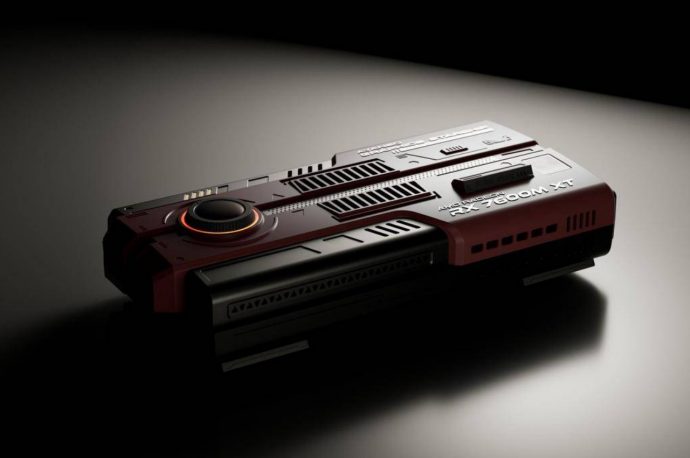 AYANEO AG01 graphics dock puts a retro-style spaceship on your desk