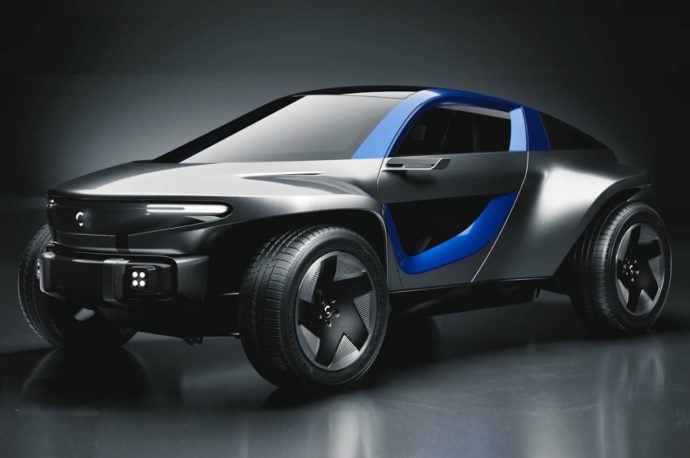 Callum Skye is a boxy crossover SUV coupe with impressive off-roading capabilities