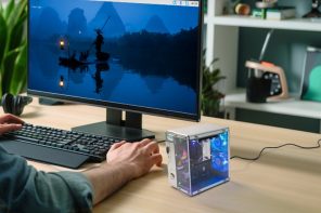 Cute tiny desktop PC is a gaming-inspired case for the Raspberry Pi 5
