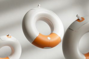 Donut-shaped Bluetooth speaker concept inspires a more playful way to enjoy music