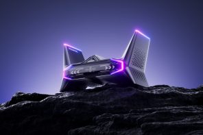 Futuristic mini PC is like a spaceship ready to take gaming to new heights