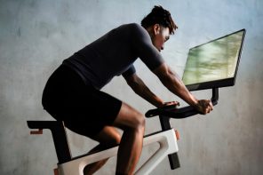 Holographic stationary bike lets you feel like you’re on an actual trail