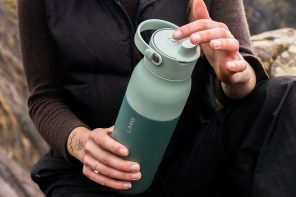 LARQ just casually designed the world’s smartest self-cleaning water bottle