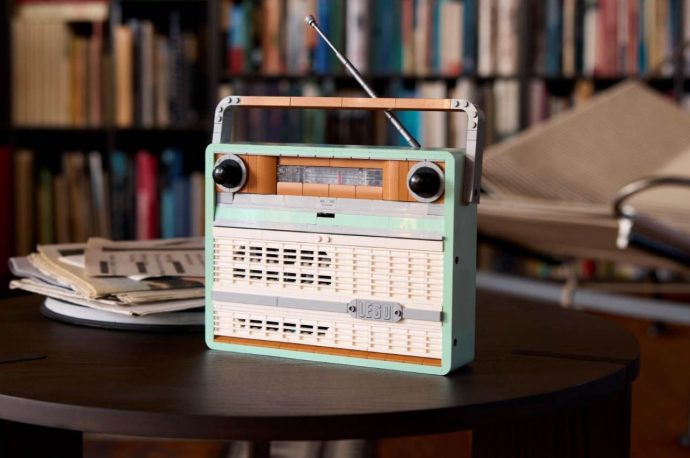 LEGO Radio actually plays tunes and even lets you dock your smartphone for Spotify support