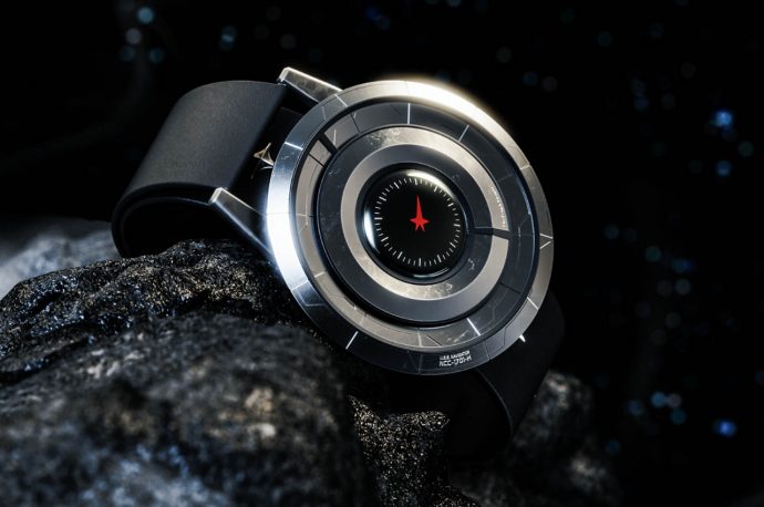 Navigator Analog Watch reflects its allegiance to USS Armstrong starship from the word go