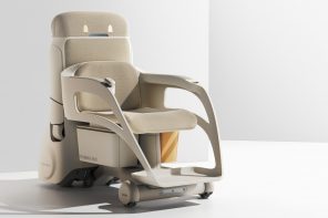 Robot wheelchair concept puts a friendlier face on caregivers of the future