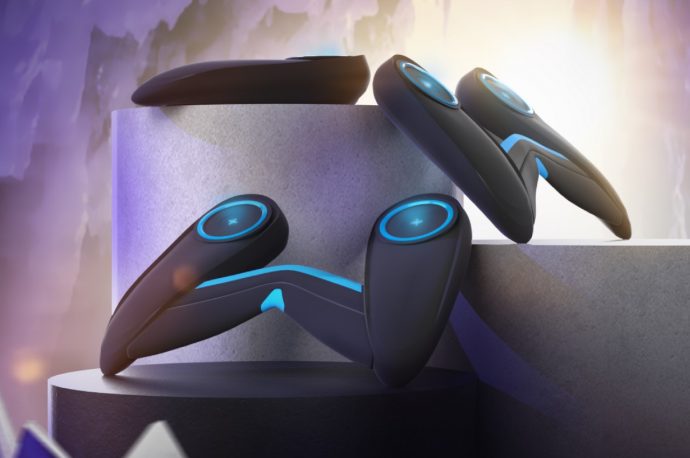 Sleek futuristic game controller concept removes almost all buttons