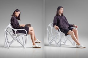 Spidique Chair Harmonizes Computational Intelligence And Human Touch For A Sustainable Future