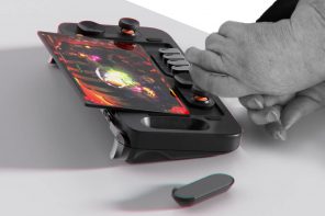 This handheld console for disabled gamers has modular control pods for better ergonomics
