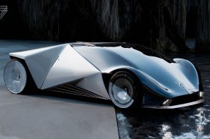 Mercedes-Benz supercar concept is the first automobile to have a music instrument built into its exterior