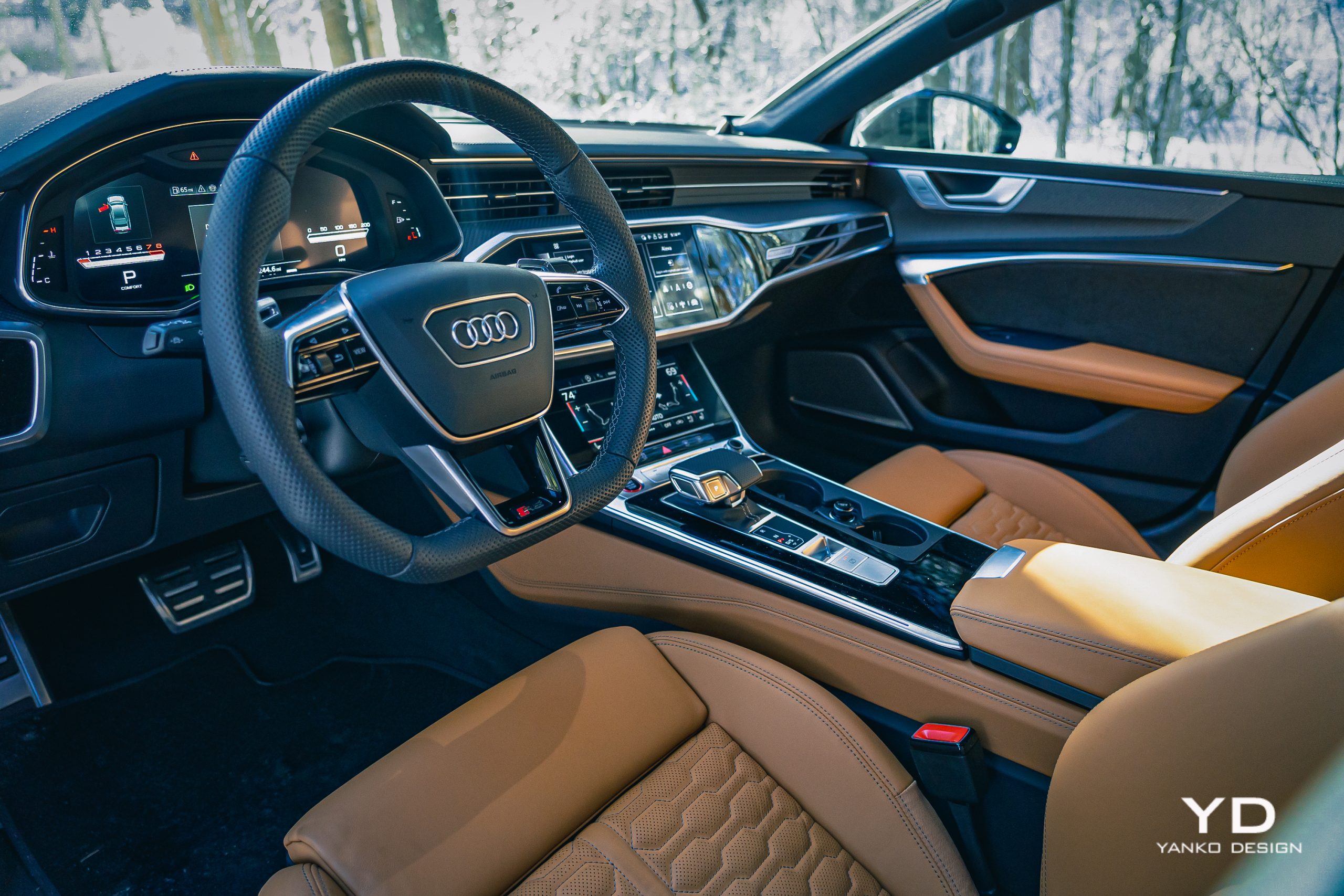 Audi Rs7 Interior Brown