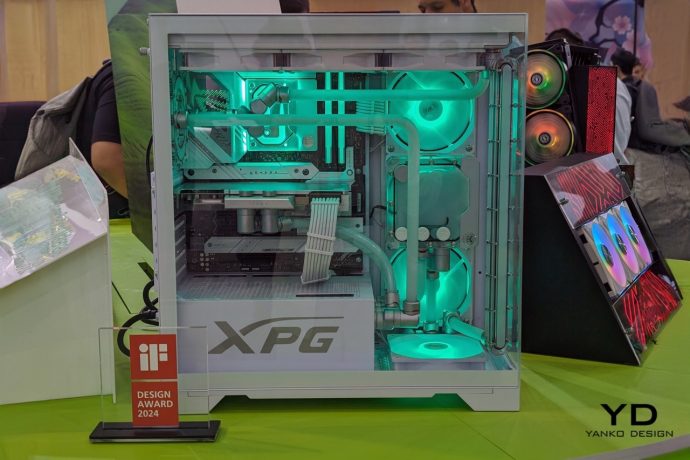 The ADATA XPG Invader X boasts a cyber-minimal design backed by eco-friendly recycled materials