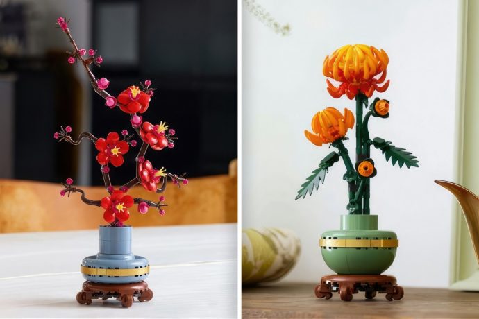 LEGO Botanical series to get upgraded with vibrant Chrysanthemum and Plum Blossom brick sets