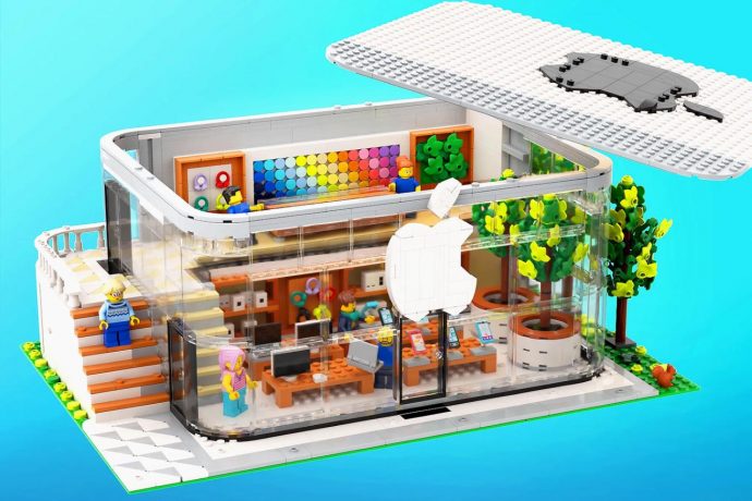 This LEGO Apple Store turns the company’s retail space into an adorably detailed brick diorama