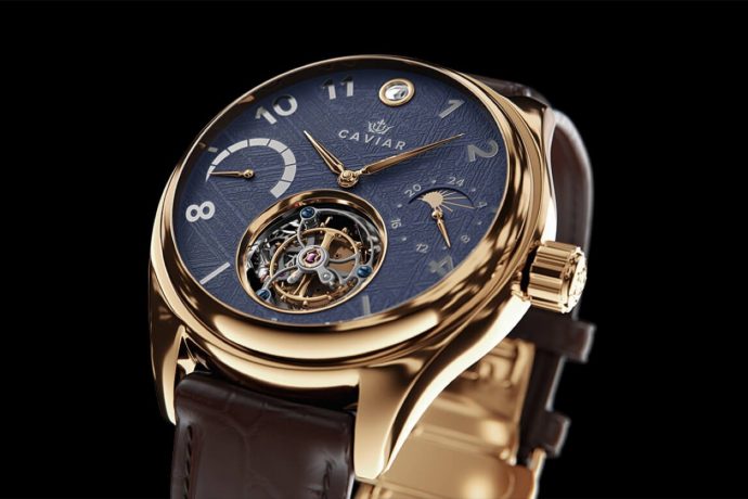 Caviar’s $6630 Luxury Watch has actual SpaceX Starship Fragment inside it