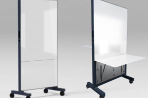Clarus Atmus Mobile Desk Transforms Design Studios with Multifunctional Whiteboard and Projection Capabilities