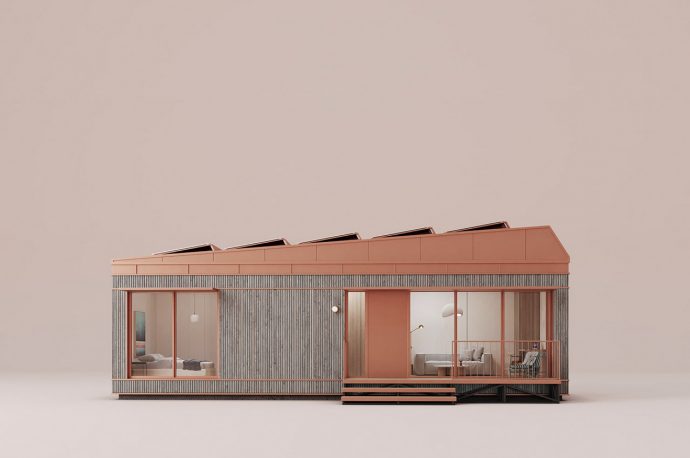 Discover Cosmic ONE: A Sustainable, Off-Grid Tiny Home for Modern Living
