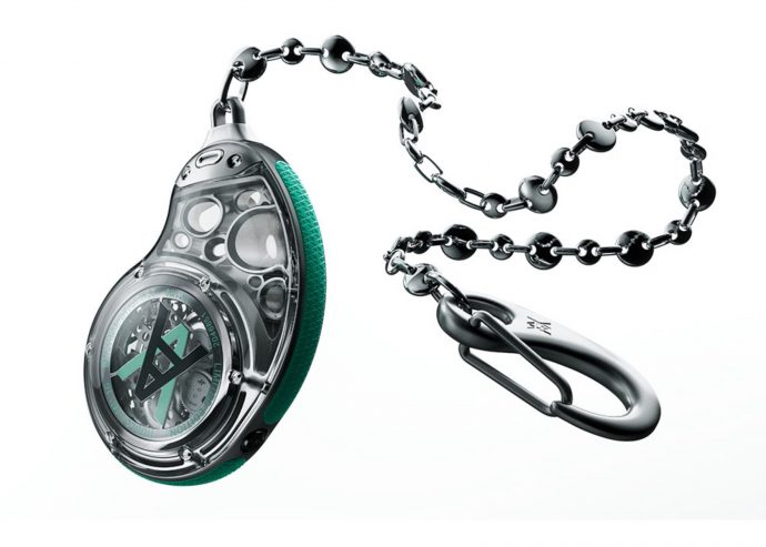 Daniel Arsham and Hublot Reinvent the Pocket Watch with the Arsham Droplet