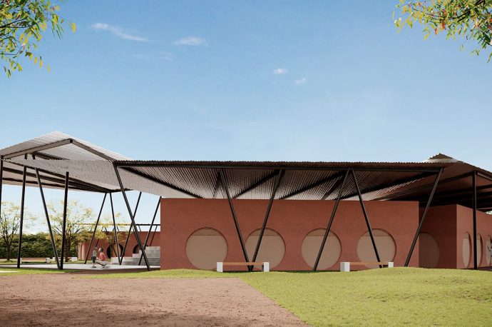 This Novel & Refreshing Preschool Concept In Ethiopia Supports Indoor-Outdoor Learning