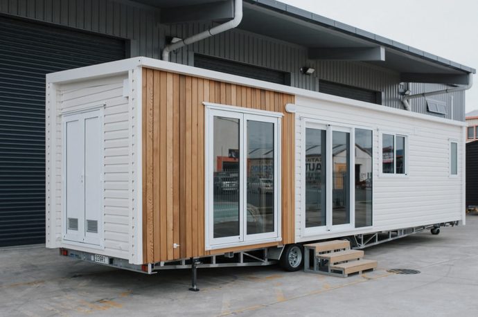 This ‘Not So Tiny’ Tiny Home in New Zealand fits an entire living space in just 7 meters