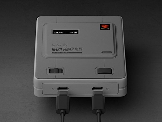 AYANEO Retro Power Bank is a cute homage to the Nintendo Super Famicom