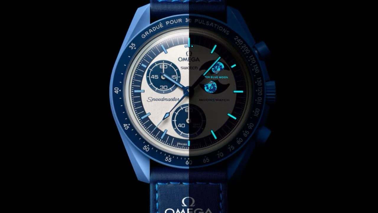 Celebrate the Rare Blue Moon with Omega x Swatch Limited Edition