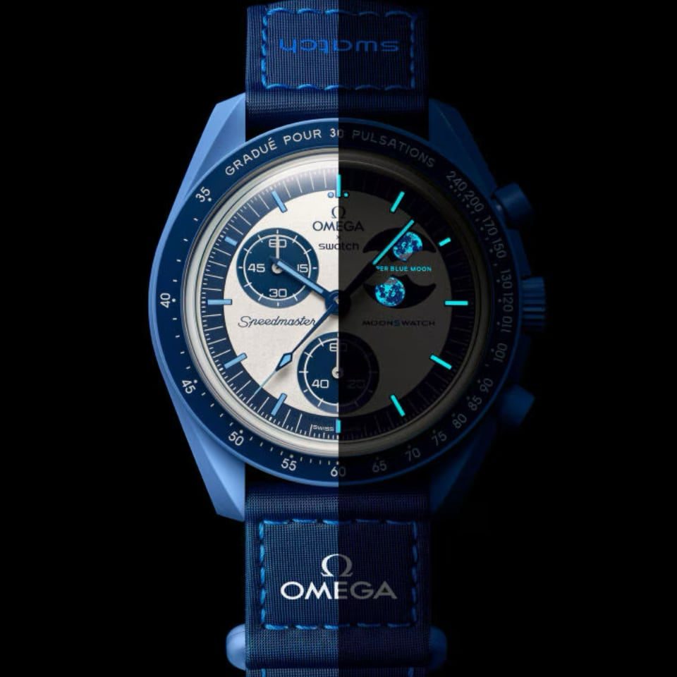 Celebrate the Rare Blue Moon with Omega x Swatch Limited Edition
