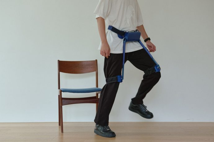 Developed by former Samsung engineers, this walking assist wearable robot also lets you tone your legs