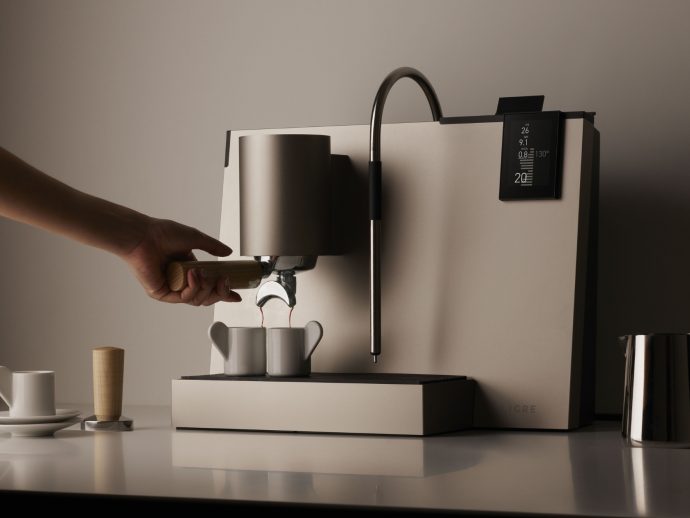 Espresso machines concept gives you more space in your modern kitchen