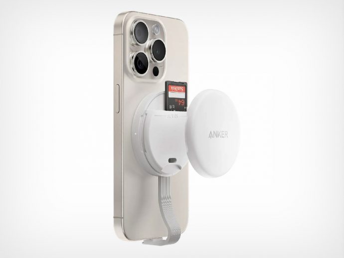 Leaked Images show Anker’s MagSafe SD Card Reader that lets you Locally Back Up your iPhone Gallery