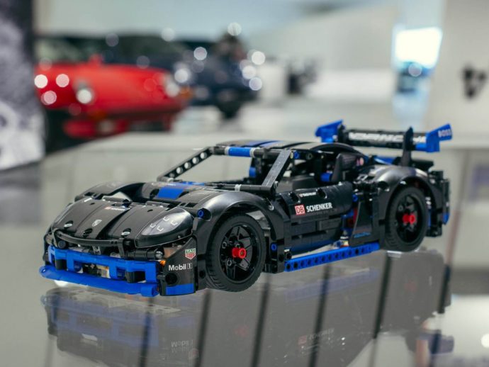 LEGO Technic recreates scaled Porsche GT4 e-Performance to inspire young motorheads
