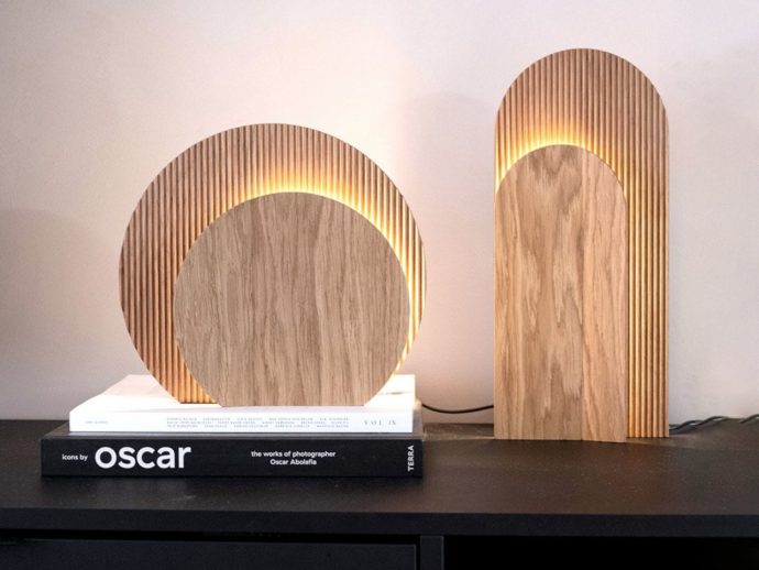 LUA Lighting By Woodendot Brings The Charm Of The Moon Into Your Home For A Cozy Ambiance