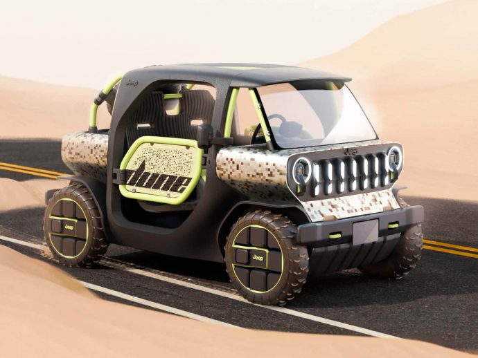 Pint-sized Jeep Dune buggy is tailored for cities and casual off-roading escapades
