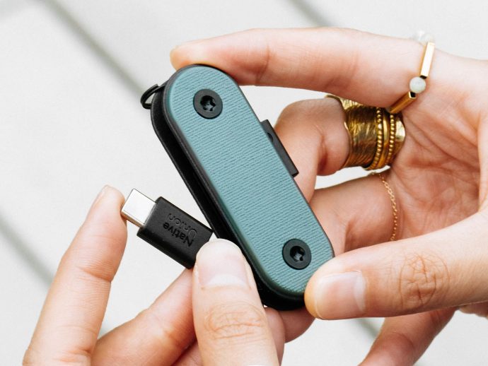 Pocket Cable EDC is a compact tangle-free charging cable disguised as a Swiss Army Knife