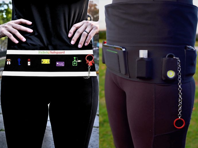 Step outdoors with confidence and peace of mind thanks to this innovative everyday belt