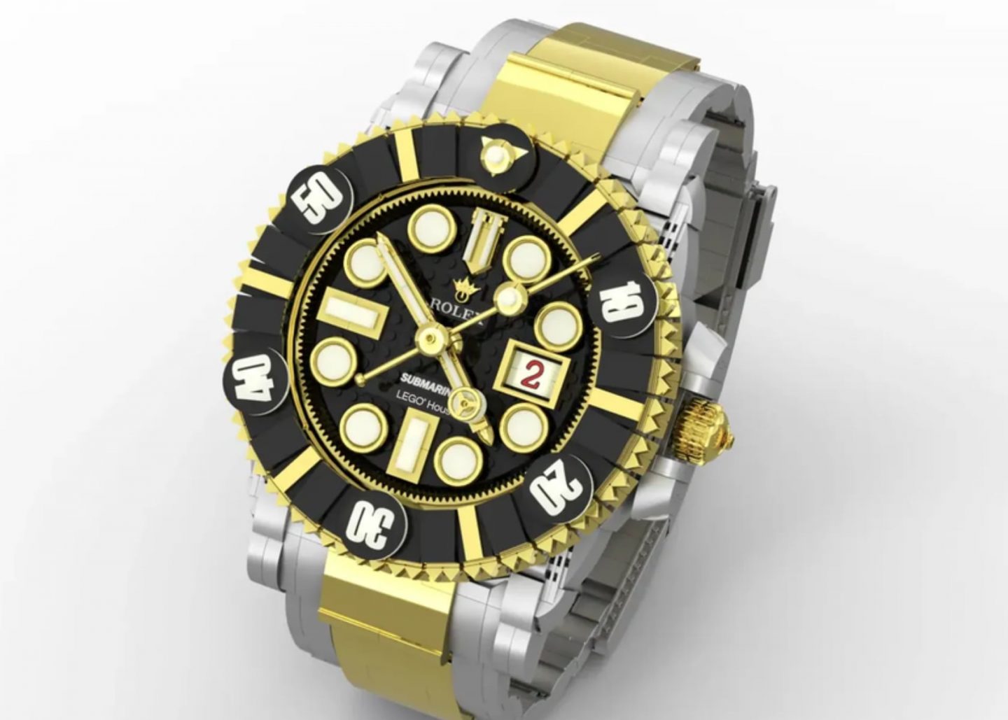 This LEGO Rolex Submariner Is A Masterpiece for Luxury Watch and LEGO Fans