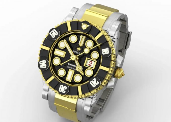 This LEGO Rolex Submariner Is A Masterpiece for Luxury Watch and LEGO Fans