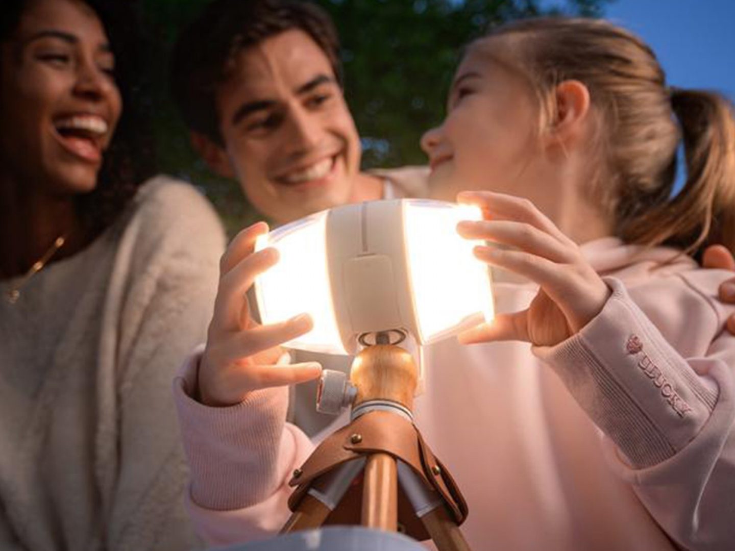 Twisting Camping Lantern brings both light and fun to outdoor activities