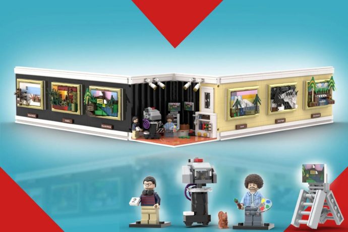 Bob Ross gets his own LEGO Ideas Kit with a foldable Miniature Art Gallery